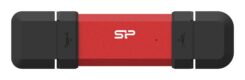 Silicon Power 250GB USB Stick DS72 Typ A+C 1050/850MB`s Red