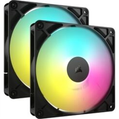 CORSAIR RS ARGB Series 140 140mm ARGB Fan Dual Pack