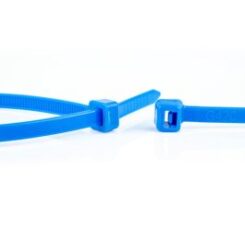 WKK Kunststoffkabelbinder Blau 300x3,6mm 100 St.