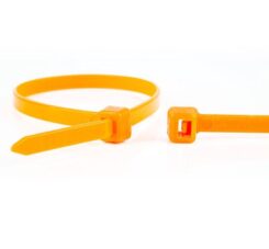 WKK Kunststoffkabelbinder Orange 300x4,8mm 100 St.