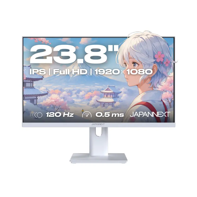 JAPANNEXT 60,5cm JN-I238FHD120F-HSP-W    16:9 HDMI weiß FHD
