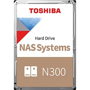 Toshiba 8.9cm (3.5) 6TB SATA3 NAS N300 7200RPM intern bulk