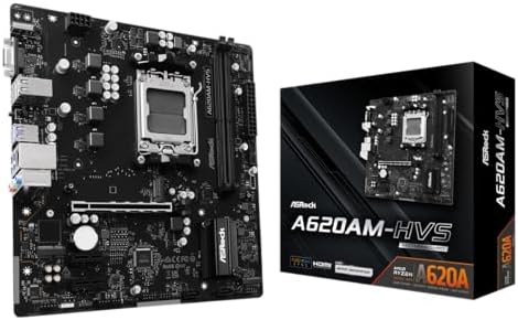 ASRock A620AM-HVS AM5 mATX HDMI DDR5