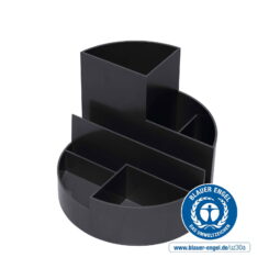 MAUL rundbox Recycling zwart