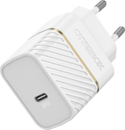 EU Plug 30W GaN - 1X USB-C 30WUSB-PD WHT