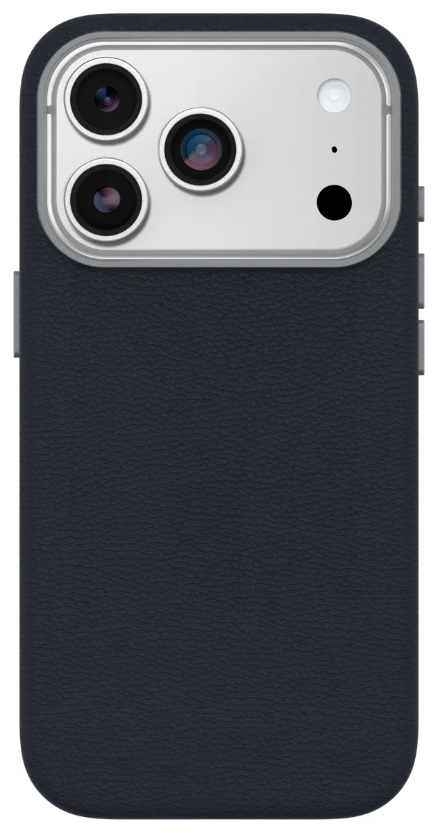 OBSymmetryCactusLeather CC iPh17Pro blue