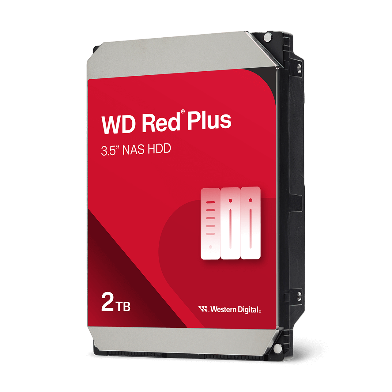 WD Red Plus   8.9cm (3.5) 12TB SATA3 7200  256MB WD120EFGX