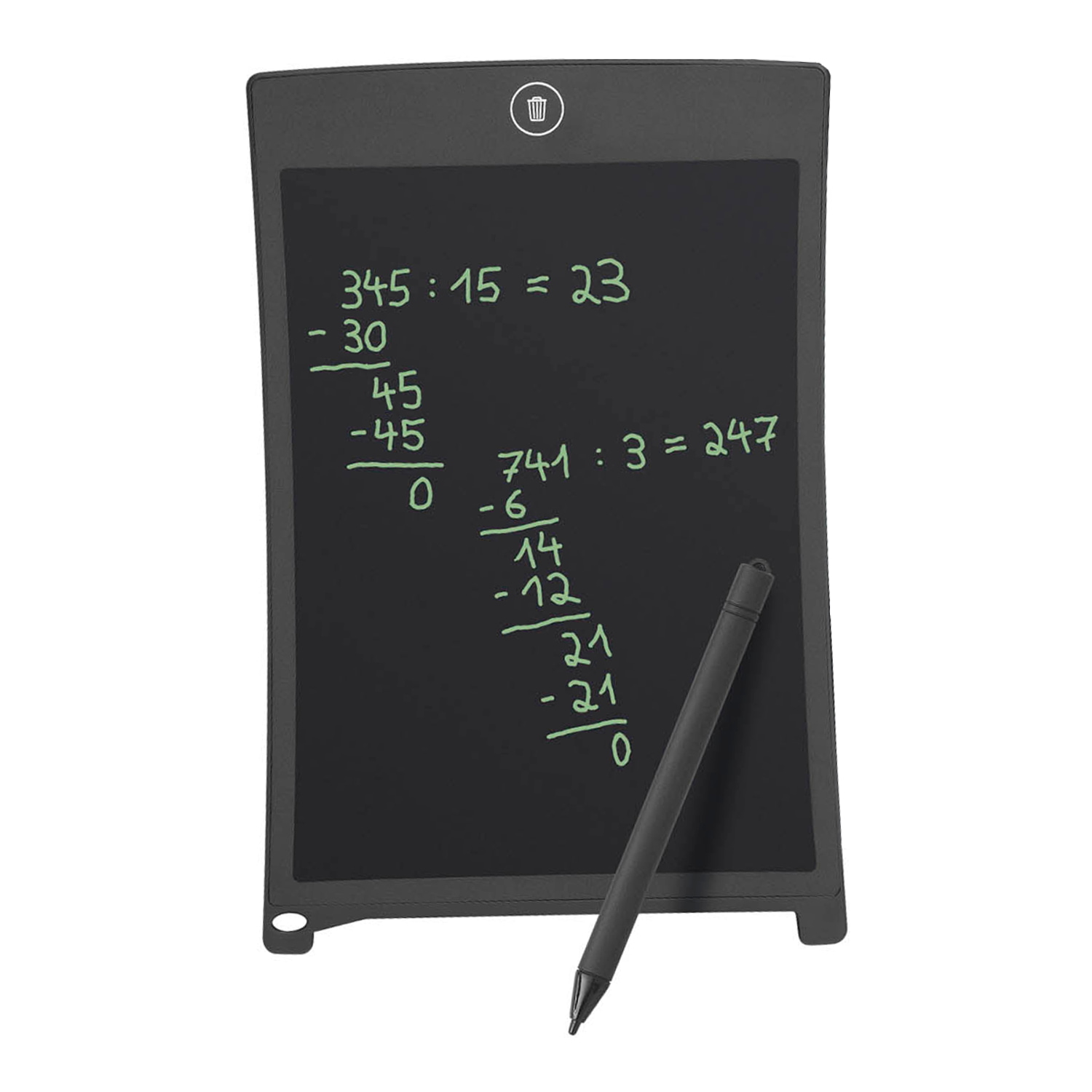 WEDO LCD Schreibtafel mit Stift 8,5 Zoll LCD incl. Batterie