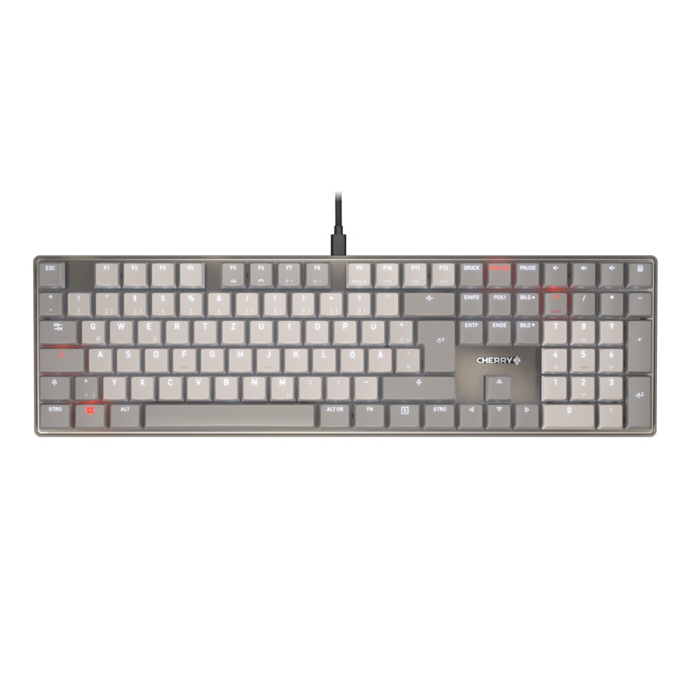 CHERRY TAS KEY KC 500 Corded, Mechanical, MX LP 2.0 Ivory DE