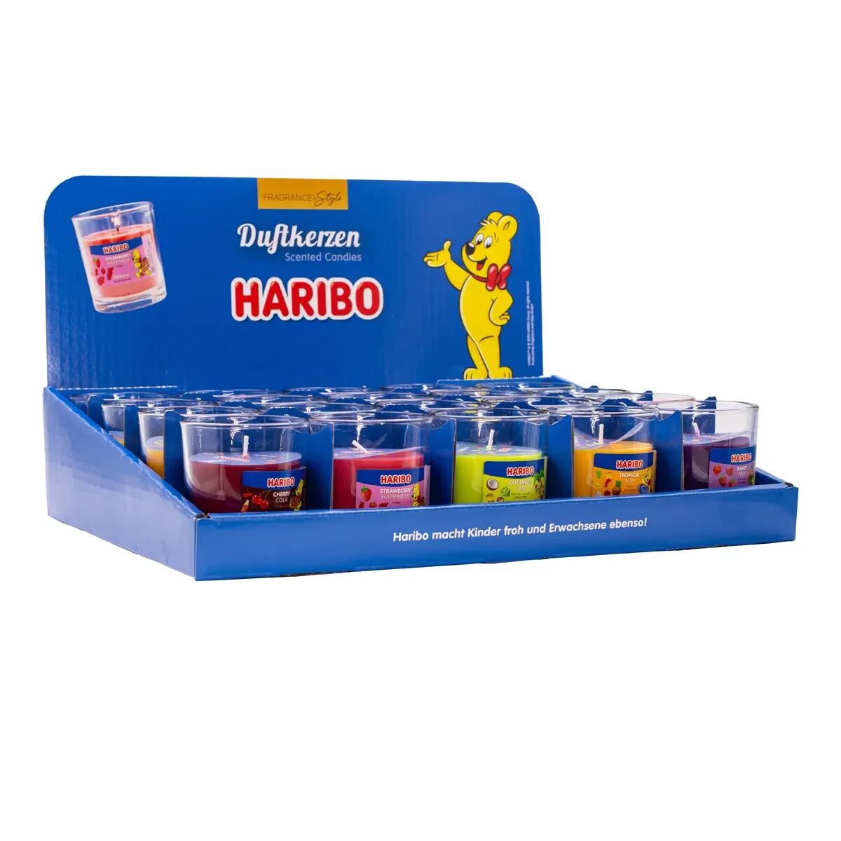 Thekendisplay Haribo All Year 20 x 135g, 4x5
