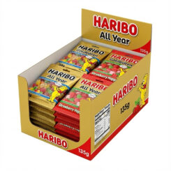 Thekendisplay Haribo All Year 20 x 135g, 5x4