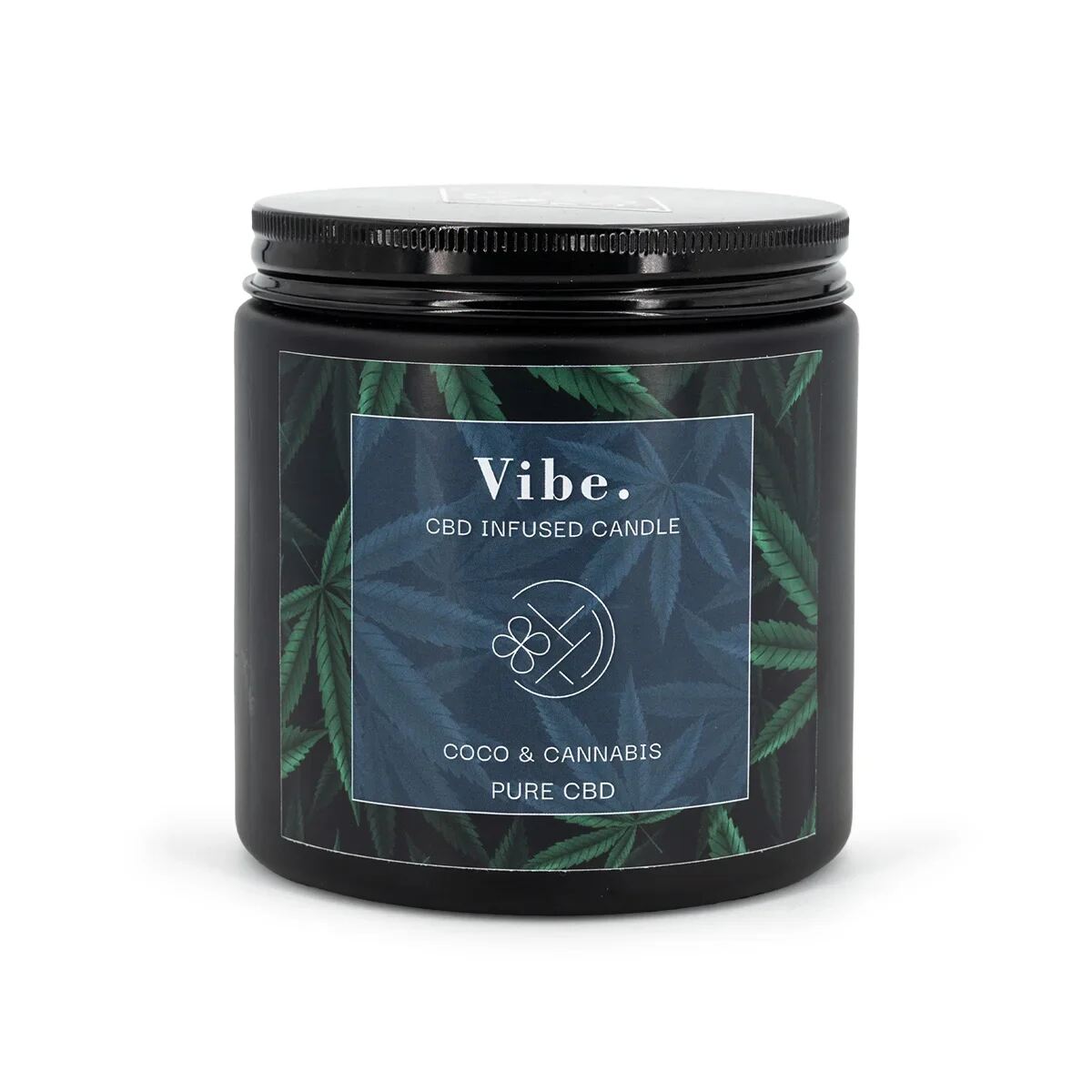Candle Brothers Duftkerze CBD Vibe Coco & Cannabis 350g