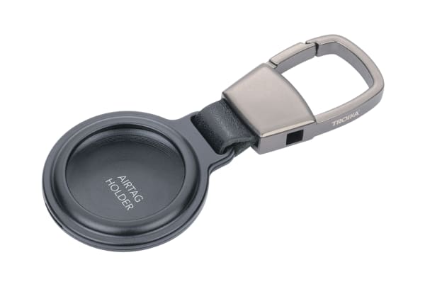 TROIKA Schlüsselanhänger AIRTAG HOLDER schwarz