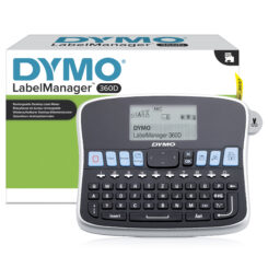 DYMO LabelManager desktoplabelmaker | 360D herlaadbare handheld labelmaker | QWERTZ-toetsenbord | Gebruiksvriendelijke, Smart-One-Touch-toetsen en groot scherm | voor organisatie thuis en op kantoor - Afbeelding 2