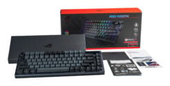 ASUS ROG Azoth toetsenbord Gamen USB + RF Wireless + Bluetooth QWERTY Zwart - Afbeelding 4