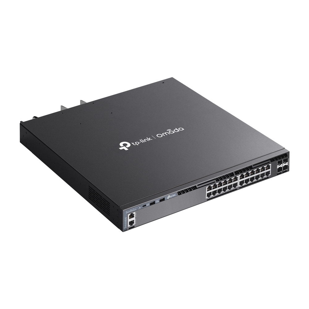 TP-Link Omada SG6428XHP netwerk-switch Managed L3 Gigabit Ethernet (10/100/1000) Power over Ethernet (PoE) 1U Zwart - Afbeelding 5
