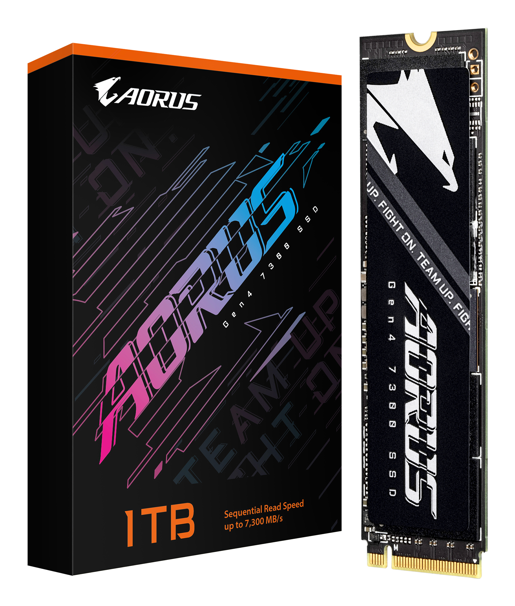 GIGABYTE AORUS Gen4 7300 1 TB M.2 PCI Express 4.0 NVMe 3D TLC NAND - Afbeelding 5