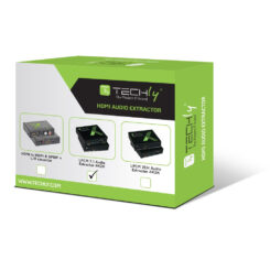 Techly IDATA HDMI-EA74K audio-omzetter Zwart - Afbeelding 3