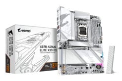 GIGABYTE X870 AORUS ELITE X3D ICE AMD X870 Socket AM5 ATX