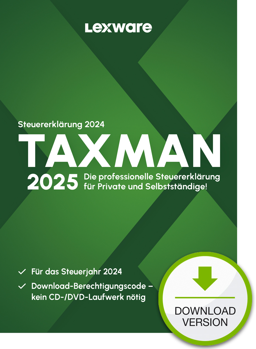 Lexware TAXMAN 2025 Download Belastingteruggave 1 licentie(s) - Afbeelding 2
