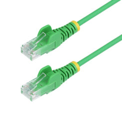 StarTech.com 3m Dunne CAT6 Ethernet Kabel, Groen, Snagless, 100W PoE, UTP, LSZH, 28AWG Pure Koperdraad, Slim RJ45 Netwerk Patchkabel met Trekontlasting, Fluke Getest