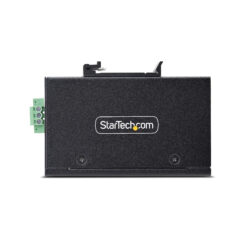 StarTech.com 5-Port Unmanaged Industriële Netwerk Switch, 10/100/1000Mbps Ethernet, DIN Rail/Wandmonteerbaar, Rugged IP30 Gigabit Ethernet Switch, -40°C - 75°C, 9~60V DC, TAA Compliant - Afbeelding 6