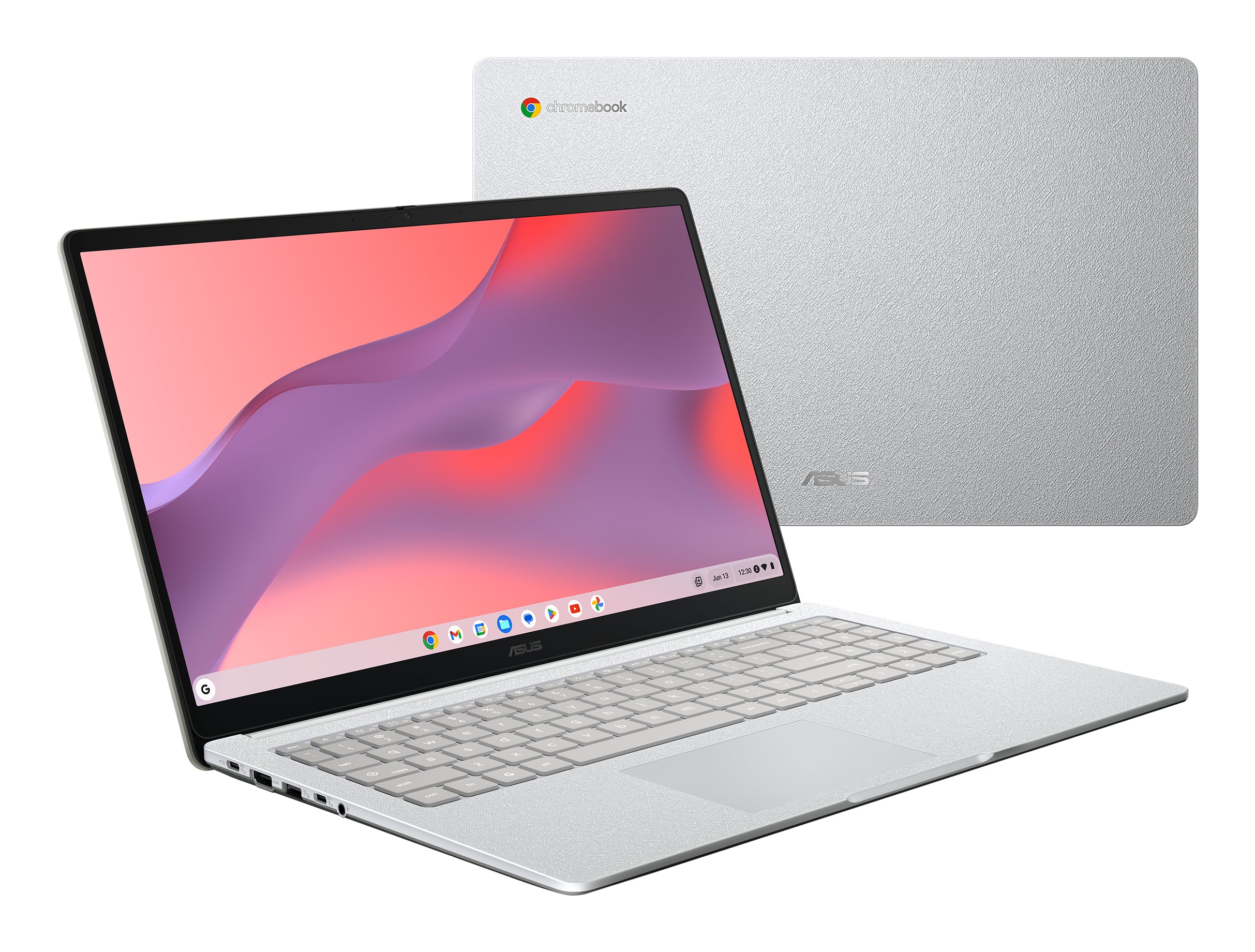 ASUS Chromebook CX1505CTA-S72225 Intel® N N250 39,6 cm (15.6") Full HD 8 GB LPDDR5-SDRAM 128 GB eMMC Wi-Fi 6 (802.11ax) ChromeOS Nederlands Grijs - Afbeelding 4