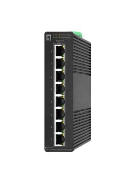 LevelOne IGS-2108P netwerk-switch Managed L2 Gigabit Ethernet (10/100/1000) Power over Ethernet (PoE) Zwart
