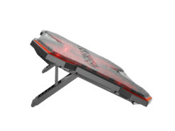 GENESIS Oxid 260 laptop cooling pad 43,9 cm (17.3") 1010 RPM Zwart, Rood - Afbeelding 7