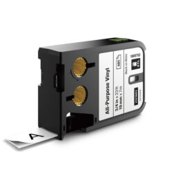 DYMO XTL multifunctionele labels van vinyl | 19 mm | zwart op wit - Afbeelding 2