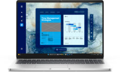 DELL Pro 16 PC16250 Intel Core Ultra 5 235U Laptop 40,6 cm (16") Full HD+ 16 GB DDR5-SDRAM 512 GB SSD Wi-Fi 6E (802.11ax) Windows 11 Pro US International Platina, Zilver