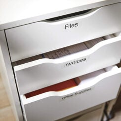 DYMO originele D1 labels | Zwarte Tekst op Doorzichtig Label | 19 mm x 7 m | zelfklevende etiketten voor de LabelManager labelprinter | gemaakt in Europa - Afbeelding 5