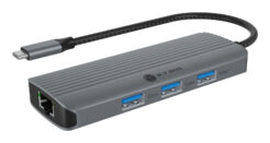ICY BOX IB-DK4034a-CPD Bedraad USB 3.2 Gen 1 (3.1 Gen 1) Type-C Aluminium, Zilver - Afbeelding 2