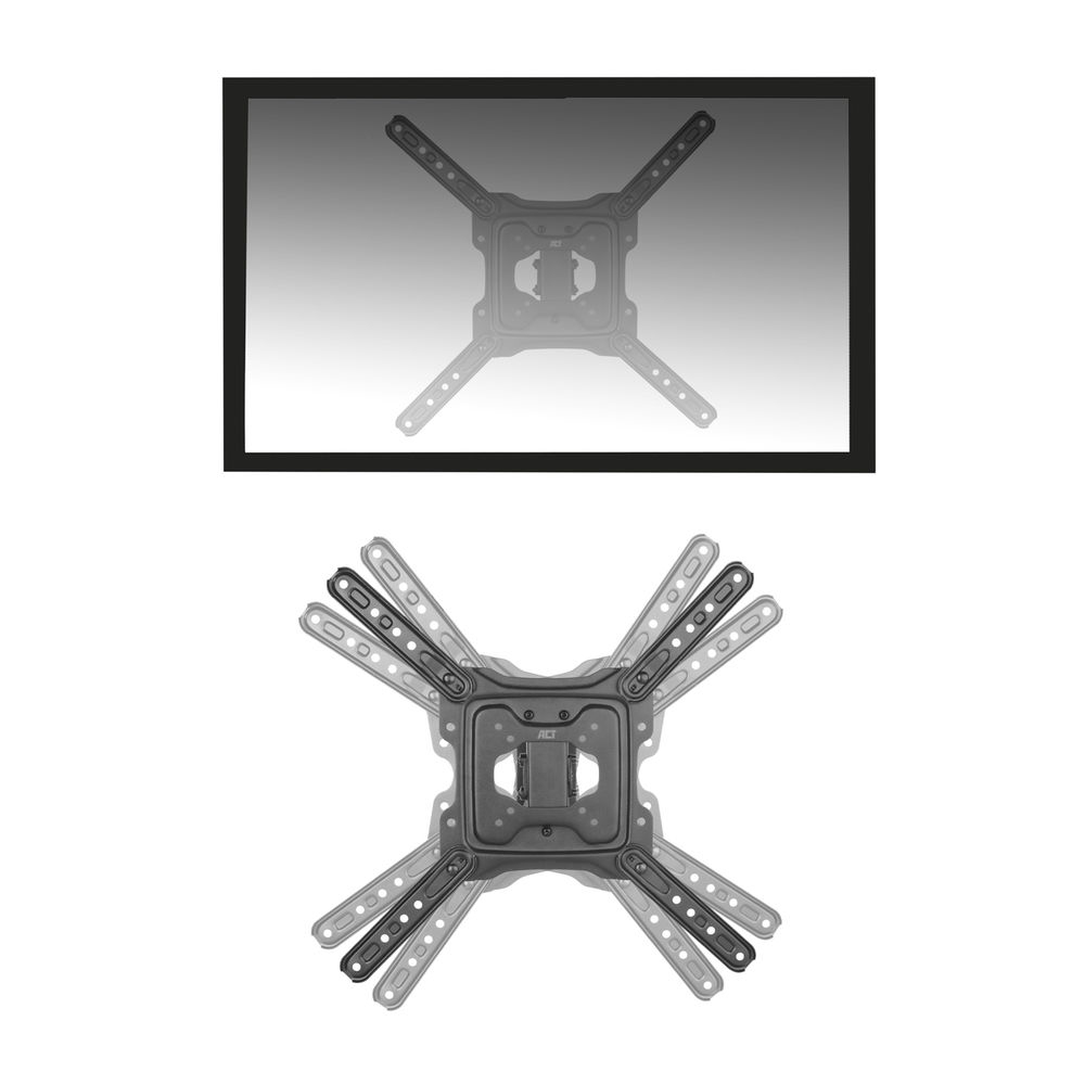 ACT Full motion TV en monitor wandsteun, 23" tot 55", VESA - Afbeelding 5