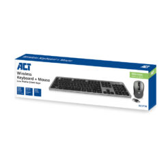 ACT Draadloze set met toetsenbord en muis, USB-C/USB-A ontvanger (Qwerty/US layout) - Afbeelding 5