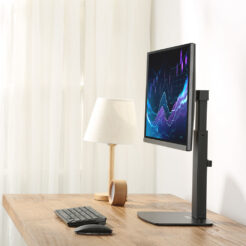 ACT Monitorarm 32" office, op voet met gasveer, 1 scherm - Afbeelding 8