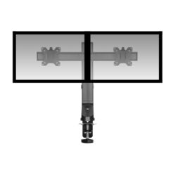 ACT Monitorarm 27" office, crossbar, 2 schermen, eenvoudig in hoogte verstelbaar - Afbeelding 3