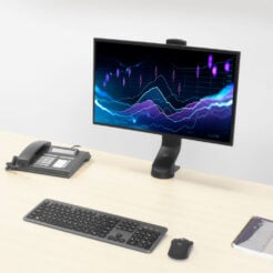 ACT Monitorarm 34" office, 1 scherm, eenvoudig in hoogte verstelbaar - Afbeelding 3