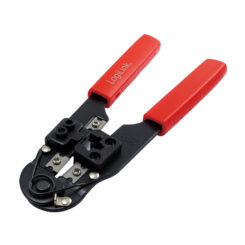 LogiLink WZ0004 kabel krimper Krimptang Zwart, Rood - Afbeelding 2