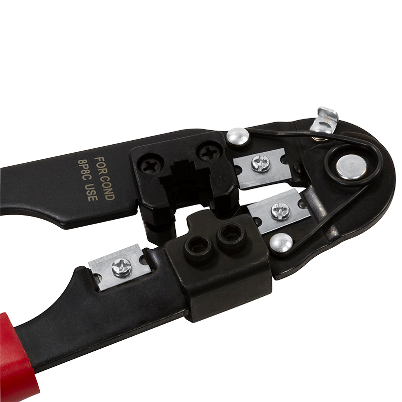 LogiLink WZ0004 kabel krimper Krimptang Zwart, Rood - Afbeelding 5