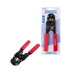 LogiLink WZ0004 kabel krimper Krimptang Zwart, Rood - Afbeelding 8