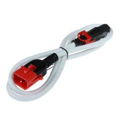ACT Netsnoer C13 IEC Lock+ - C14 IEC Lock Dual Locking wit 1 m, PC3607 - Afbeelding 3