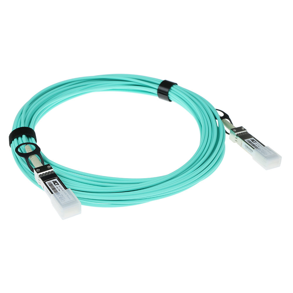 ACT 50 m SFP+ - SFP+ Active AOC Twinax Cable gecodeerd voor Cisco (SFP-10G-AOC50M) - Afbeelding 3