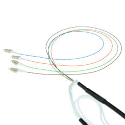 ACT 30 meter Multimode 50/125 OM3 indoor/outdoor kabel 8 voudig met LC connectoren - Afbeelding 5