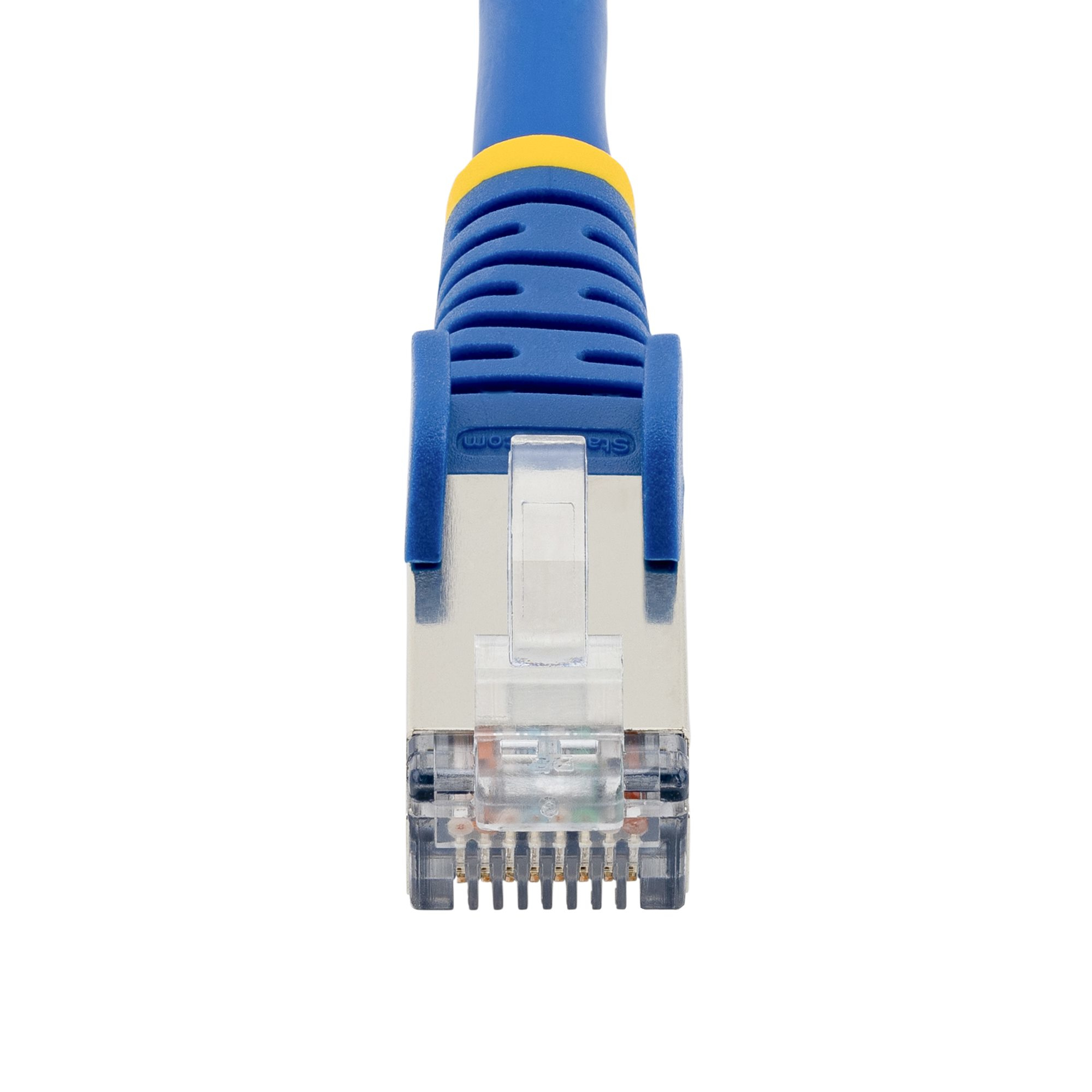 StarTech.com 2m CAT6a Ethernet Kabel, Blauw, Low Smoke Zero Halogen (LSZH), 10GbE 500MHz 100W PoE++ Snagless RJ-45 S/FTP Netwerk Patch Kabel met Trekontlasting, Fluke Tested/ETL - Afbeelding 5