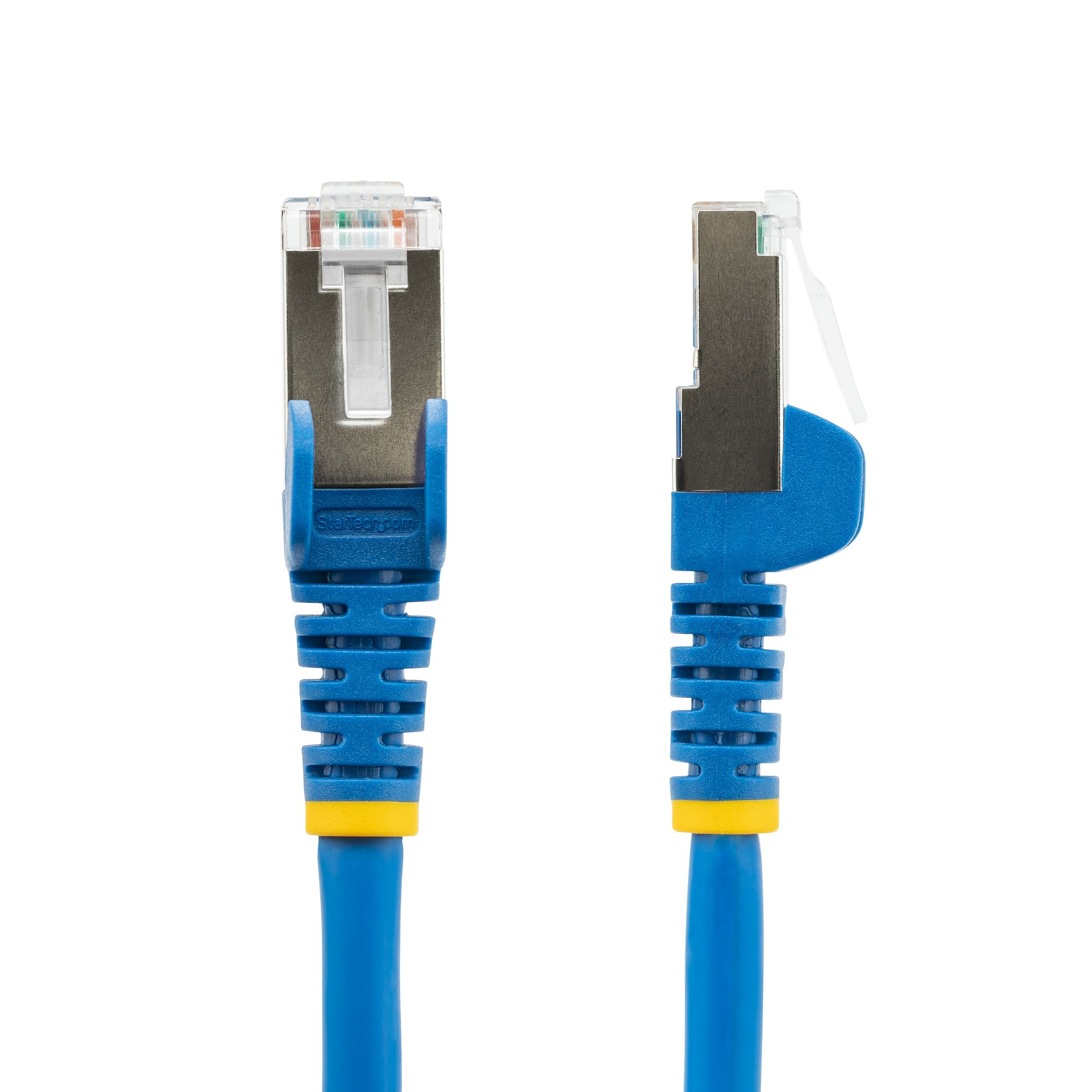 StarTech.com 2m CAT6a Ethernet Kabel, Blauw, Low Smoke Zero Halogen (LSZH), 10GbE 500MHz 100W PoE++ Snagless RJ-45 S/FTP Netwerk Patch Kabel met Trekontlasting, Fluke Tested/ETL - Afbeelding 3