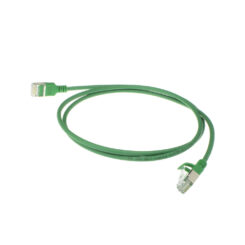 ACT Groene 10 meter LSZH U/FTP CAT6A datacenter slimline patchkabel snagless met RJ45 connectoren - Afbeelding 3