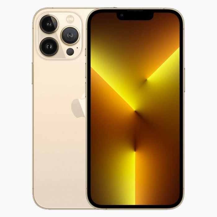 Forza Refurbished Apple iPhone 13 Pro Max 128GB Gold - Licht gebruikt