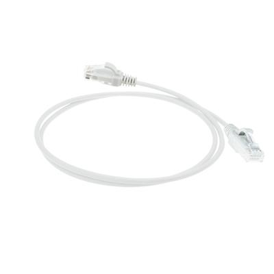ACT Witte 5 meter LSZH U/UTP CAT6 datacenter slimline patchkabel snagless met RJ45 connectoren - Afbeelding 3