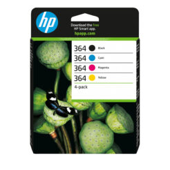 HP 364 originele zwart/cyaan/magenta/gele inktcartridges, 4-pack